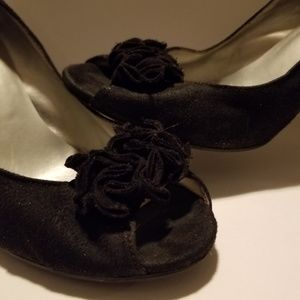 Black Fioni Heels
